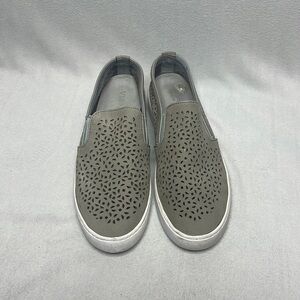 Vionic Leather Midi Slip on shoe Tan Size 7.5